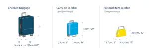 how strict is air transat with carry on size